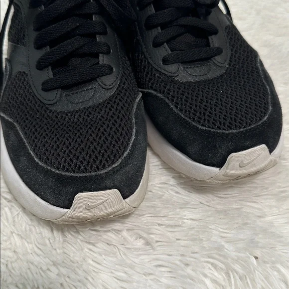 Nike Black Athletic Sneakers with White Soles - Picture 2 of 8